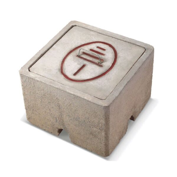 Caja de registro de pozo a tierra